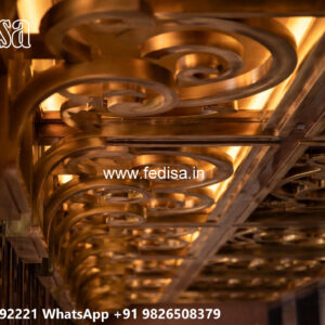 Wooden Classic Ceiling Design Makan Ki Pop No-11193