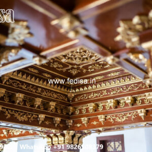 Wooden Classic Ceiling Design Pop New Design Minus Plus No-11198