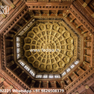 Wooden Classic Ceiling Design Kitchen Arch Pop Design No-11223