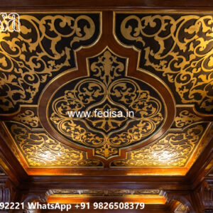 Wooden Classic Ceiling Design Pop Design For Room Ceiling No-11241