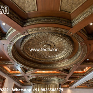 Wooden Classic Ceiling Design False Ceiling Design New No-11256
