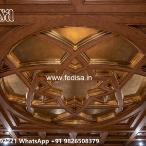 Wooden Classic Ceiling Design V Board Ceiling Design No-11272