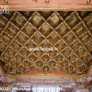 Wooden Classic Ceiling Design Roof Light For Pop Ceiling No-11297