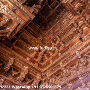 Wooden Classic Ceiling Design Pop Design Frame Price No-11300
