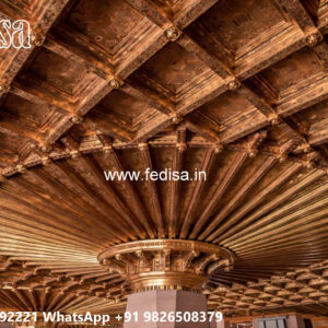 Wooden Classic Ceiling Design Ceiling Drawing Room No-11310