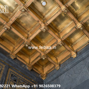 Wooden Classic Ceiling Design Pop Design For Pooja Room Ceiling No-11325