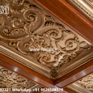 Wooden Classic Ceiling Design Ceiling Fan Design Pop No-11330