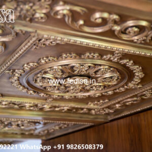 Wooden Classic Ceiling Design Side Pop Design No-11341