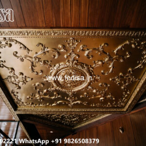 Wooden Classic Ceiling Design Simple Pop Design For Porch No-11358
