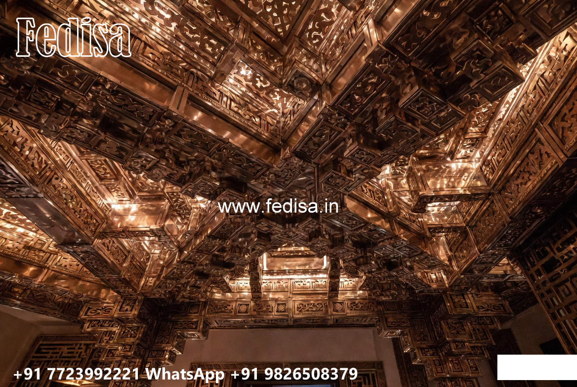 Wooden Classic Ceiling Design New Hall Ceiling Design No-11364