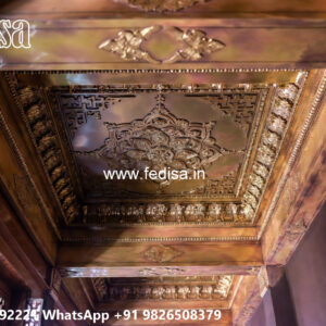 Wooden Classic Ceiling Design S Pop Design No-11370