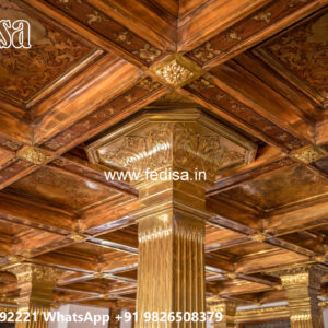 Wooden Classic Ceiling Design Down Ceiling Pvc Design No-11371