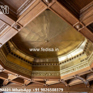 Wooden Classic Ceiling Design Plus Minus Pop Design 2026 No-11384