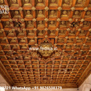 Wooden Classic Ceiling Design Ceiling Light Pop Design No-11407