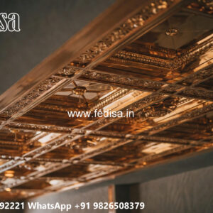 Wooden Classic Ceiling Design Bedroom Forsling Design No-11416