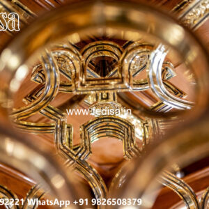 Wooden Classic Ceiling Design Balcony Pop Design Latest No-11485