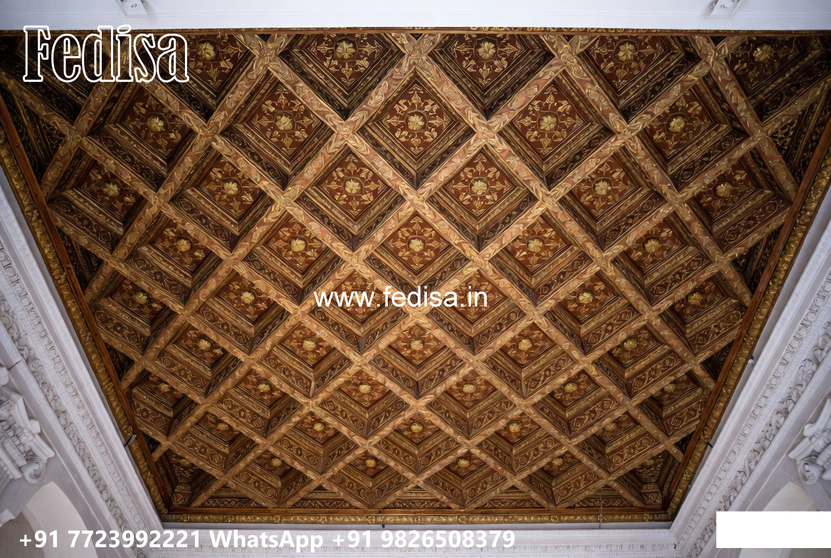Wooden Classic Ceiling Design Plus Minus Pop Design For Small Room No-11488