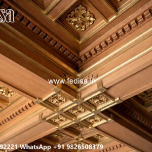 Wooden Classic Ceiling Design Home Ceiling Design Hall No-11523