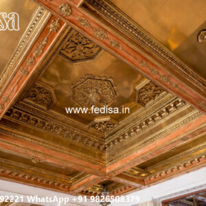 Wooden Classic Ceiling Design Pop Ka Dijain No-11539