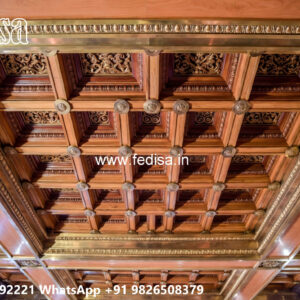 Wooden Classic Ceiling Design Roof Lights Without False Ceiling No-11562