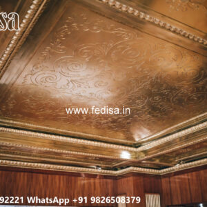 Wooden Classic Ceiling Design Simple Ceiling Pop Design Small Hall No-11571