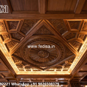 Wooden Classic Ceiling Design Plus Minus Pop Design For Bedroom Without Ceiling No-11583
