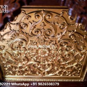 Wooden Classic Ceiling Design Pop Ka Naya Design No-11584