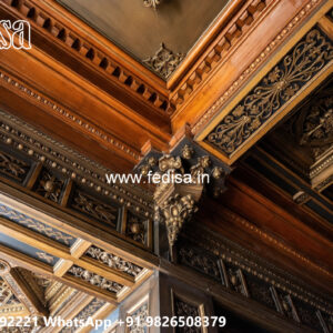 Wooden Classic Ceiling Design Minus Plus Pop Color No-11616