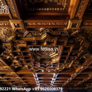 Wooden Classic Ceiling Design Dukan Ceiling Design No-11650