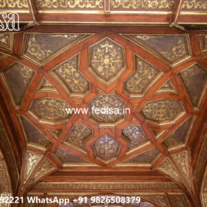 Wooden Classic Ceiling Design Ceiling Design For Hall Price No-11655