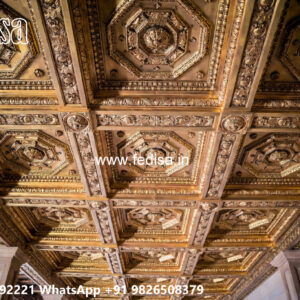 Wooden Classic Ceiling Design 11 By 10 Room Ceiling Design No-11675