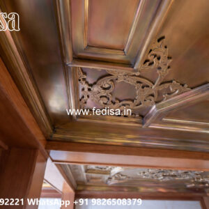 Wooden Classic Ceiling Design Ring Pop Design No-11684