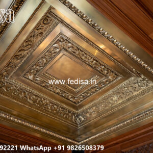 Wooden Classic Ceiling Design Star False Ceiling Design No-11720