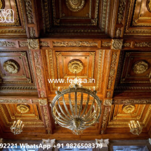 Wooden Classic Ceiling Design Pop Design Latest Model No-11738