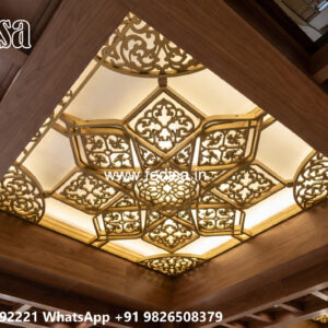 Wooden Classic Ceiling Design Pop Ceiling Design For Porch No-11750
