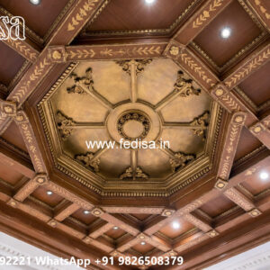 Wooden Classic Ceiling Design Plus Minus Pop Ceiling Design For Bedroom No-11766