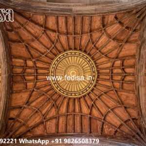 Wooden Classic Ceiling Design Pop Beautiful Design No-11771