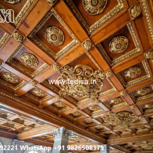 Wooden Classic Ceiling Design Latest Pop Design For Kitchen No-11782