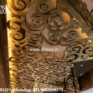 Wooden Classic Ceiling Design Latest Ceiling Design For Drawing Room No-11798