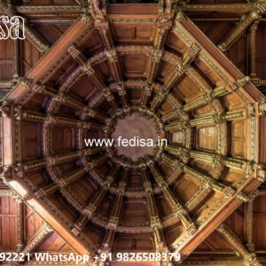 Wooden Classic Ceiling Design Plaster Of Paris Design Price No-11815