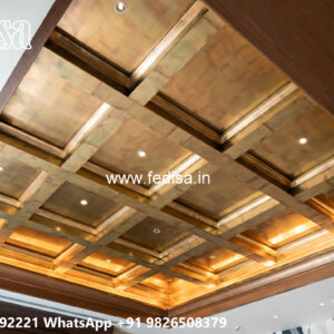 Wooden Classic Ceiling Design Bedroom Rajesh Pop Design No-11832
