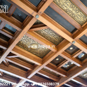 Wooden Classic Ceiling Design Best Four Ceiling Design No-11875