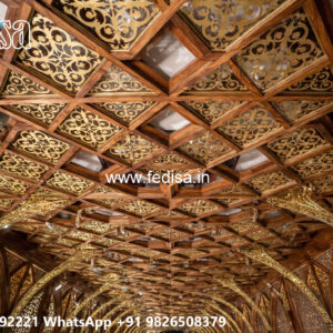 Wooden Classic Ceiling Design Kamre Ki Chhat Ke Design No-11920