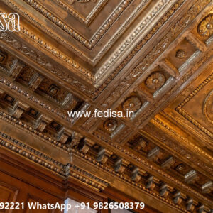 Wooden Classic Ceiling Design Bedroom Design Ceiling Pop No-11923