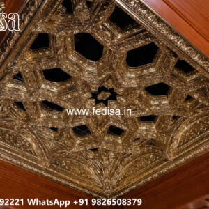 Wooden Classic Ceiling Design Simple Design Pop Ka No-11945
