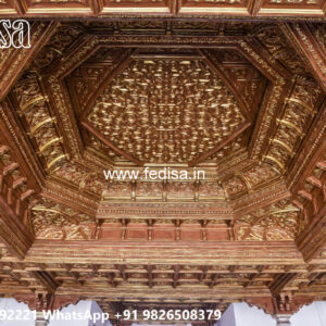 Wooden Classic Ceiling Design Chhat Mein Pop Design No-11951