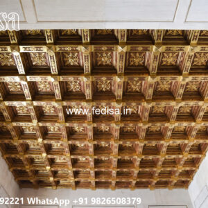 Wooden Classic Ceiling Design Plus Minus Ceiling Design For Bedroom No-11952