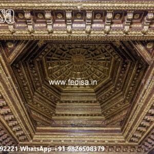 Wooden Classic Ceiling Design Best Pop Design For Drawing Room No-11985
